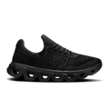 Men's On Cloudswift 4 running shoes, black lace-up with chunky Cloud sole pods