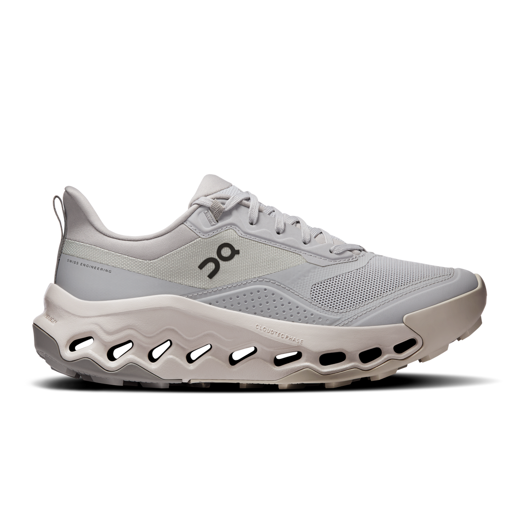 Women's Cloudhorizon 2 running shoes in glacier and pearl, front side view