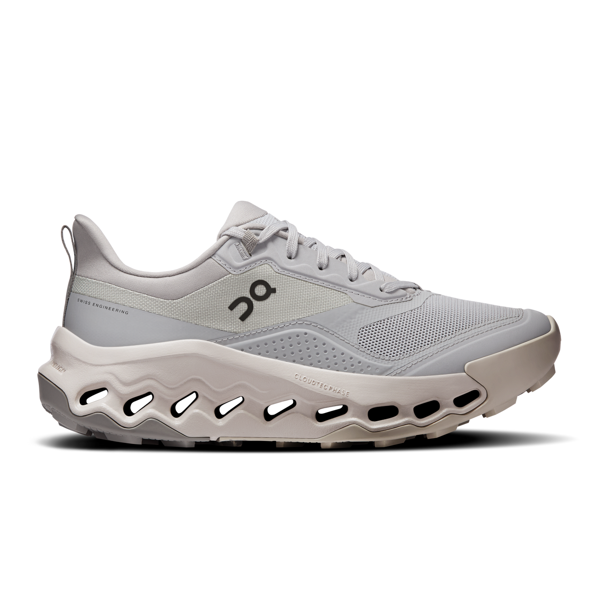 Women's Cloudhorizon 2 running shoes in glacier and pearl, front side view