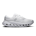 Women's Cloudrunner 3 running shoes, white and light gray mesh upper with lace-up