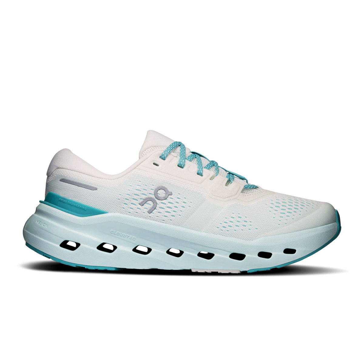 On Running Cloudrunner 3 women's running shoes, ivory with aquamarine accents