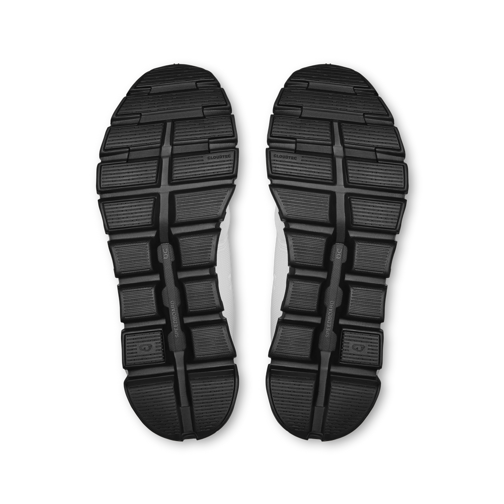 On Cloud 6 men's shoe outsoles, black tread pattern for grip