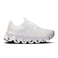 On women's Cloudswift Amp shoes, white mesh upper and chunky white sole