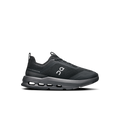 Kids' Cloudnova running shoes in dark gray/black, with rubber cloud pods sole