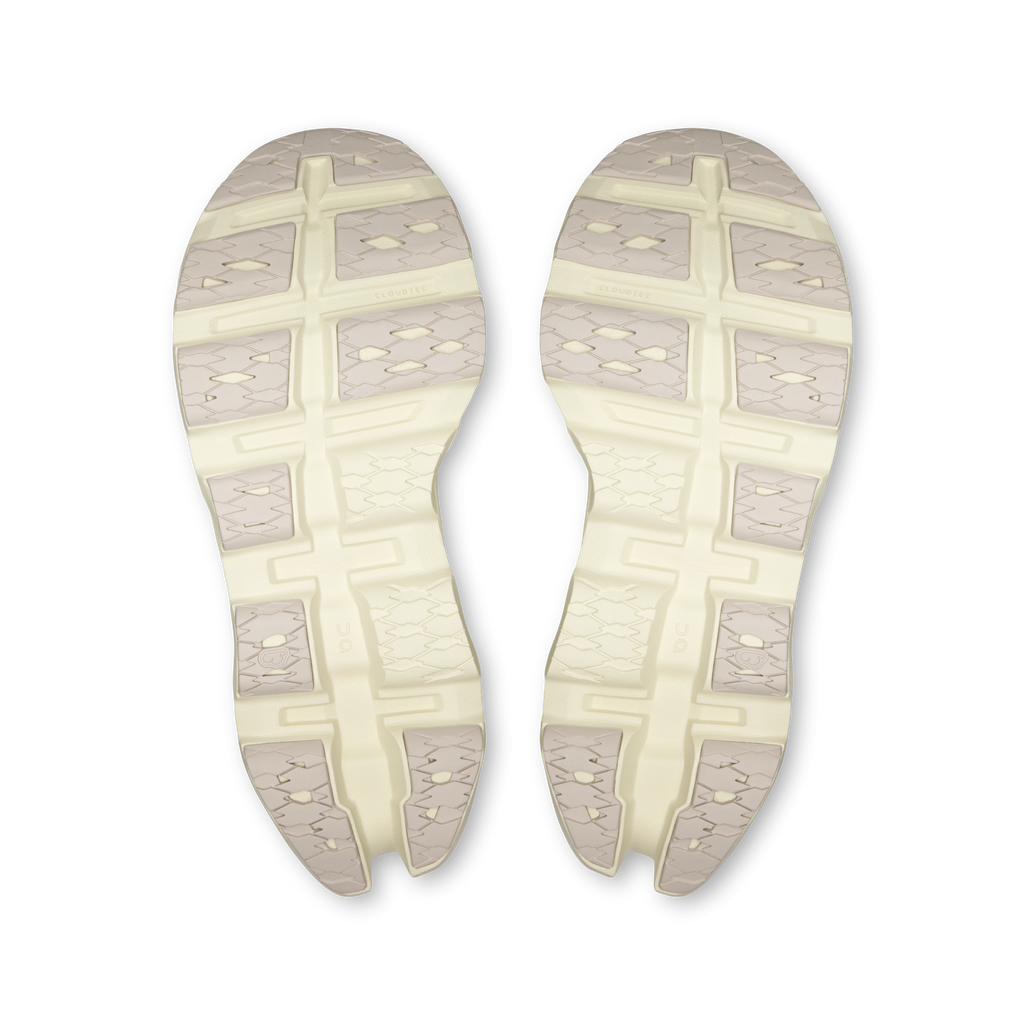 Women’s On Cloudmonster 3 shoes, outsole tread bottoms shown