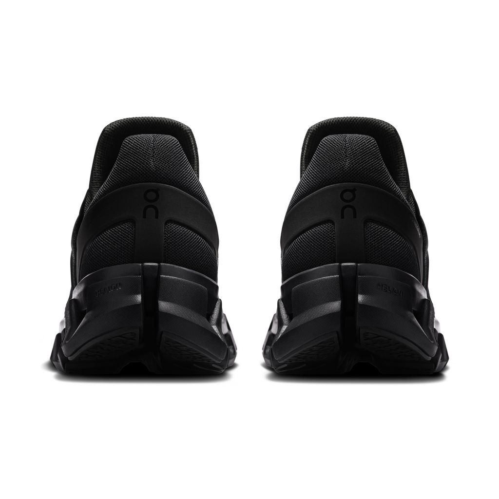 Men's On Cloudswift 4 running shoes, black rear view with padded collar