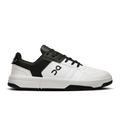 On Running men's Roger Clubhouse sneakers in white and black, lace-up, low profile