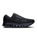Men's On Cloudsurfer 2 running shoes, black knit upper and CloudTec cushioning sole