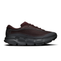 On Cloudsoma Hike men’s hiking shoes in dark burgundy knit with rugged dark sole