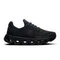Women's black running shoes with CloudTec outsole and mesh upper