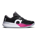 On Running Roger Pro 3 clay shoes, black with pink accents and white midsole