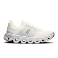 White women's running shoes with CloudTec cushioning pods and lace-up upper