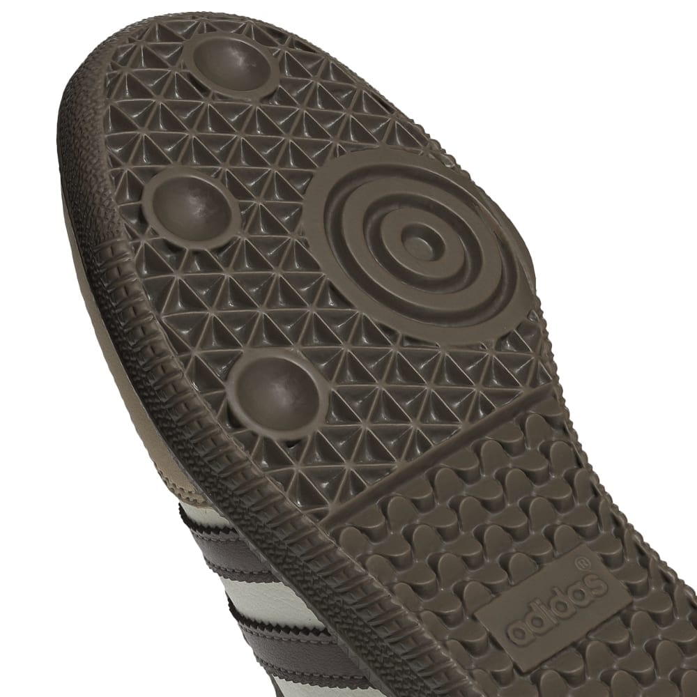Adidas Samba OG outsole with textured tread and circular traction pods