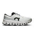 On Cloudmonster 3 running shoes for men, white with black heel collar