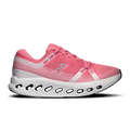 Women's On Cloudsurfer 2 running shoes in pink with ivory side detailing and laces