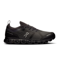 Men's On Cloud 6 Versa running shoes, black textured knit upper