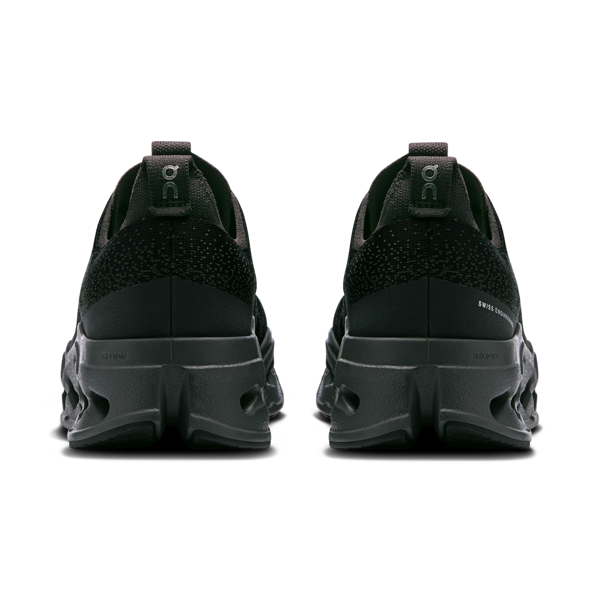 On Running women's wide running shoes, dark green heel and rear cushioning details