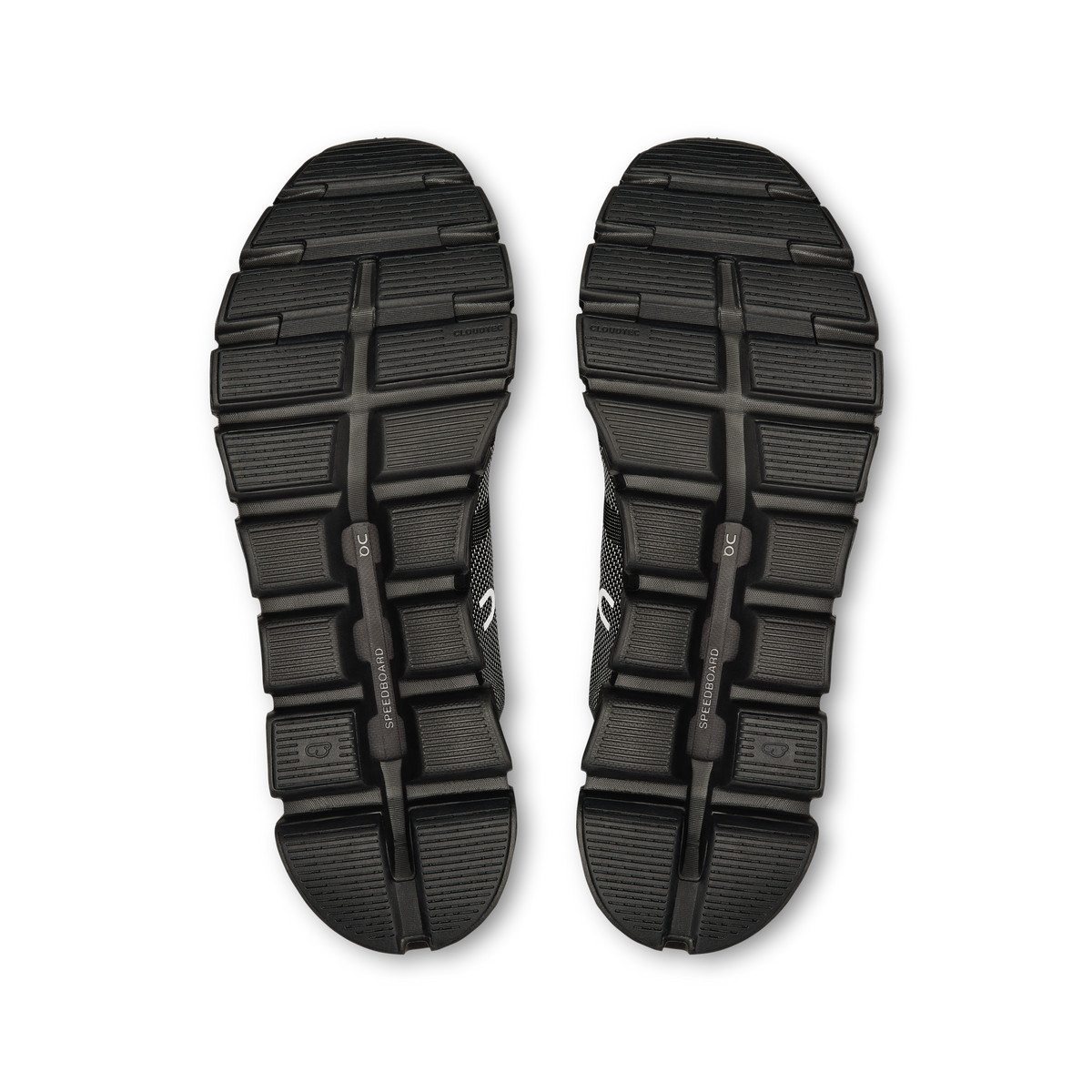 On Cloud 6 Versa outsole pair with deep tread pattern
