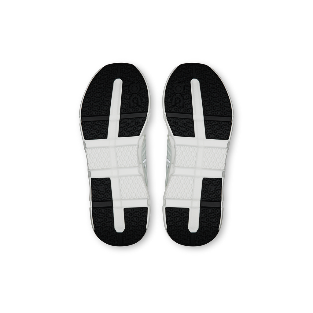 Kids' Cloudswift outsoles with black traction pads and white cushioning midsole