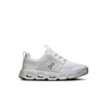 Kids' Cloudswift running shoes, white upper with cushioned pod sole
