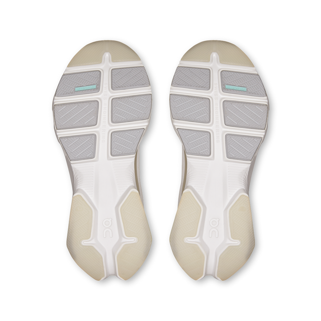 On Cloudpulse 2 women's white shoe outsoles with tread pattern