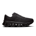 Men's On Cloudmonster 3 running shoes with black mesh upper and cloud-style sole