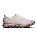 On Cloud 6 women's running shoes, oyster/biscuit mesh upper, lace-up, CloudTec sole