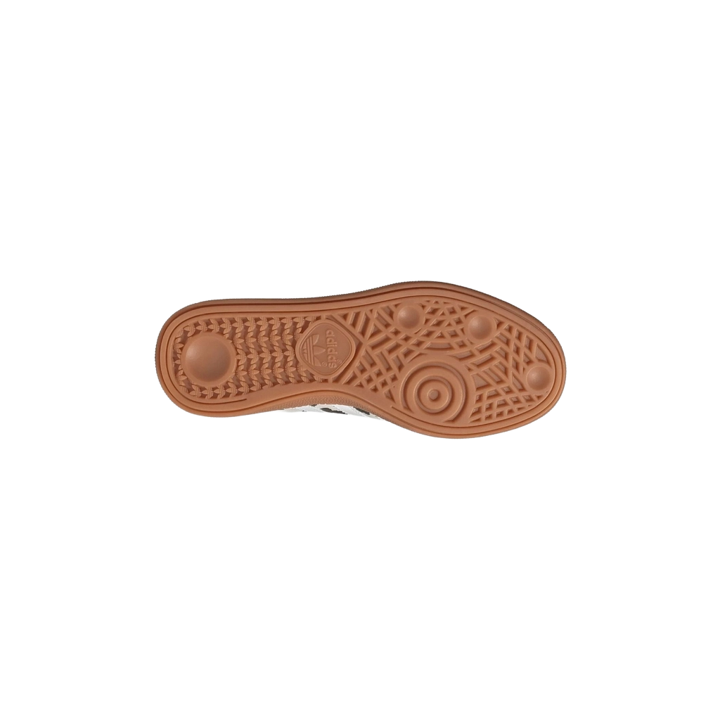 Kids' Adidas Handball Spezial shoe outsole, textured gum tread visible.